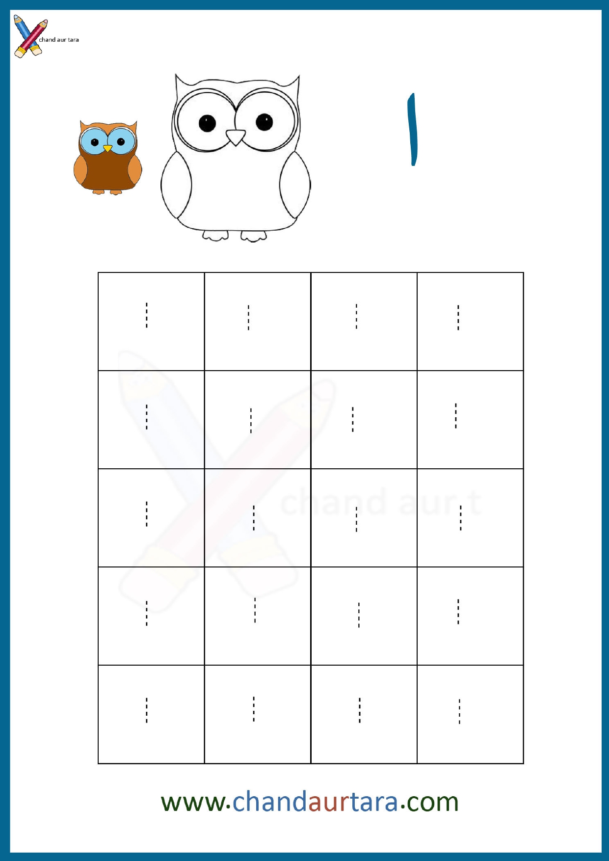 Dot Tracing Worksheets